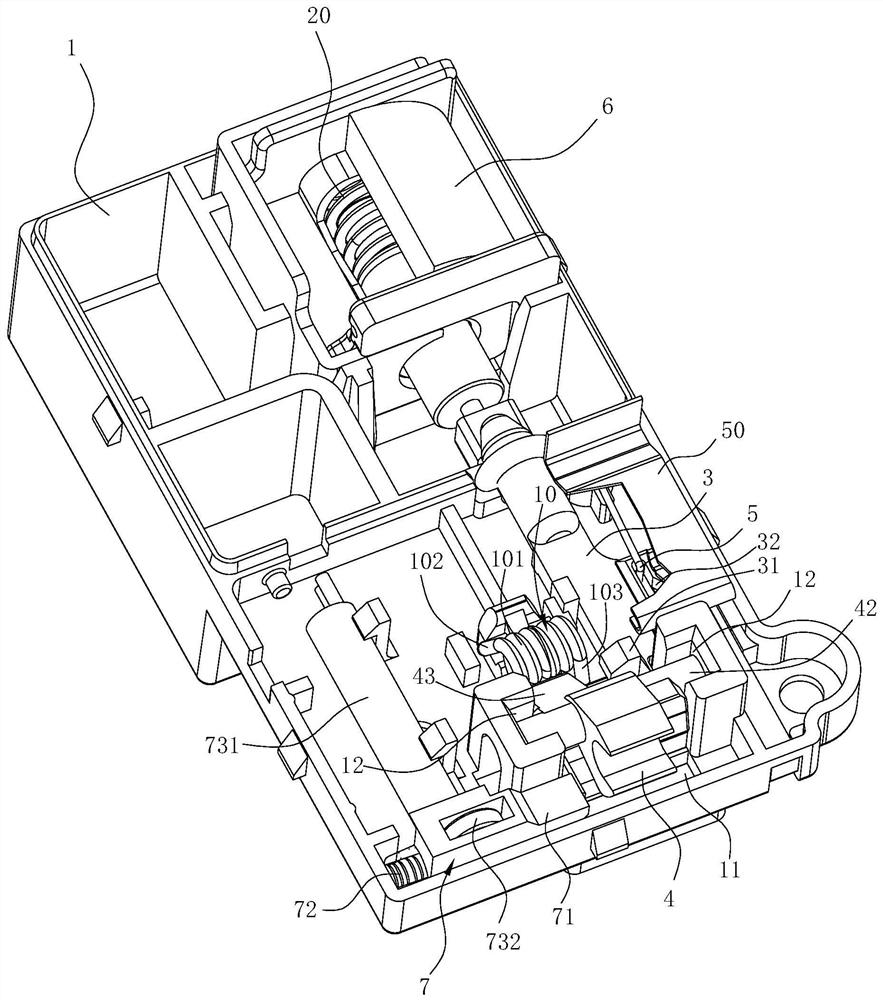 Door lock structure and cleaning machine applying door lock structure