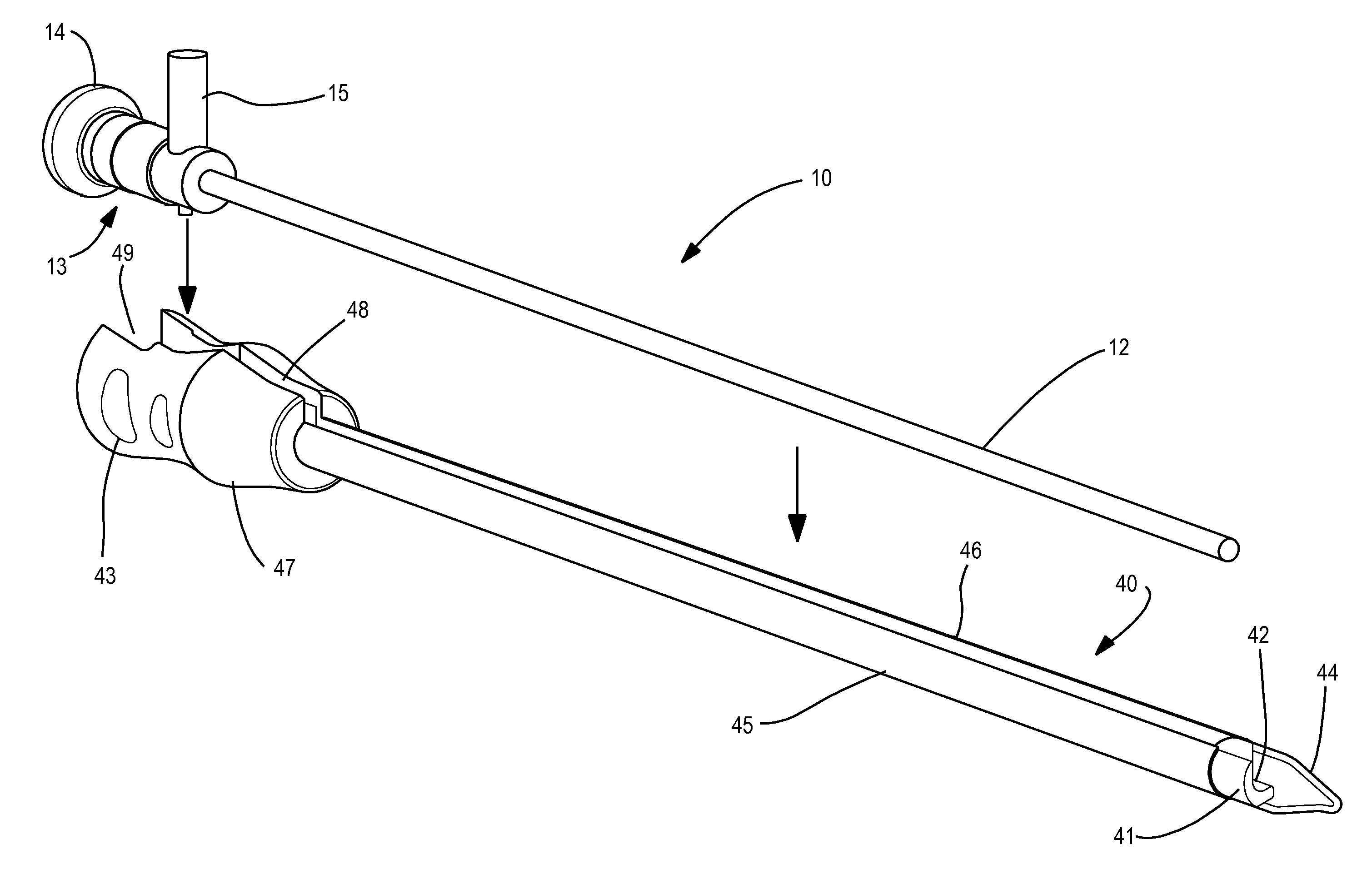 Endoscopic Vessel Dissector With Side Entry