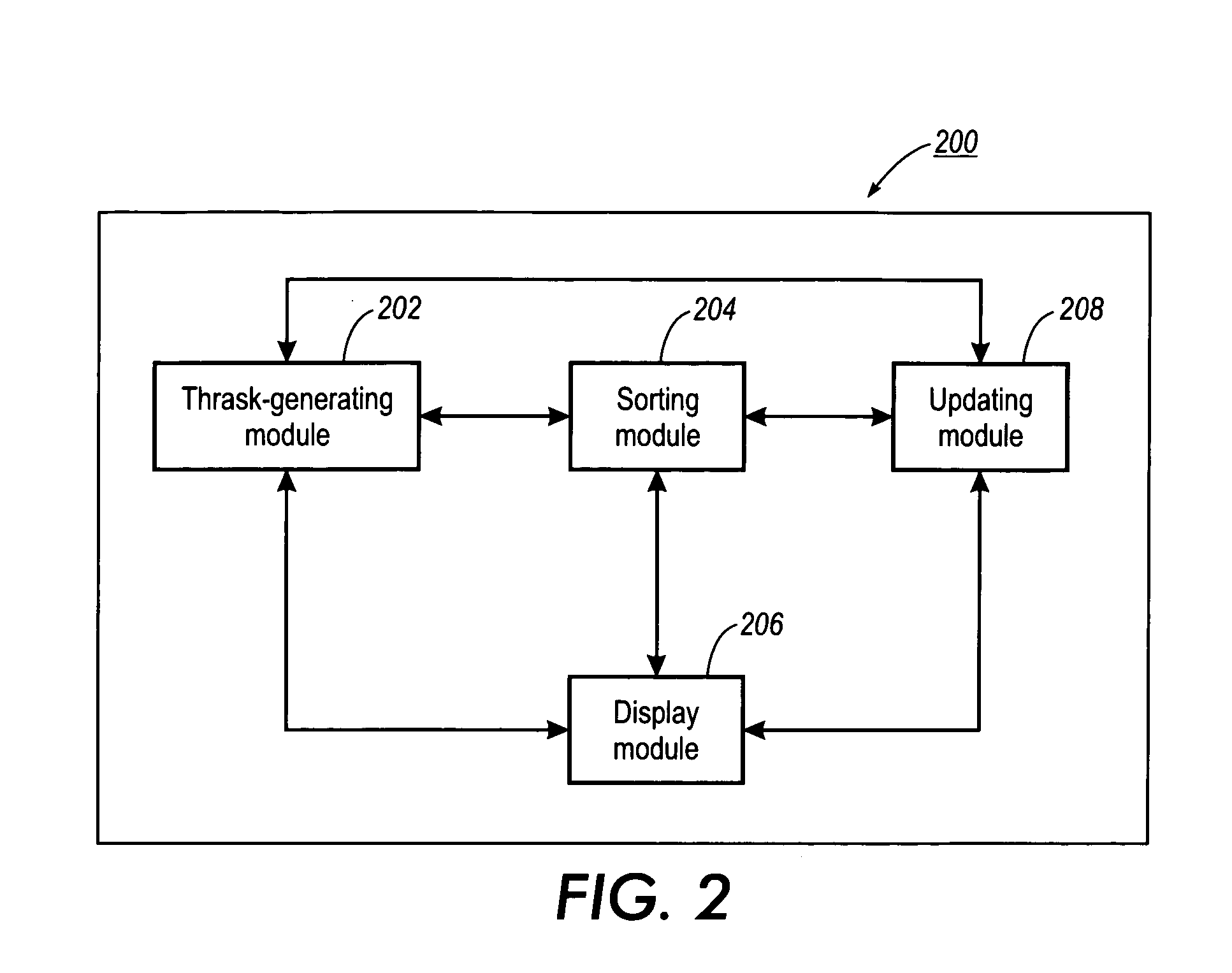 User interface for a message-based system having embedded information management capabilities
