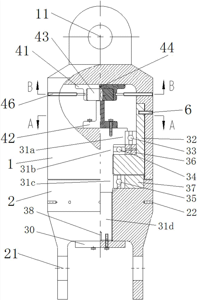 Damping-variable steel wire rope torsional force release device