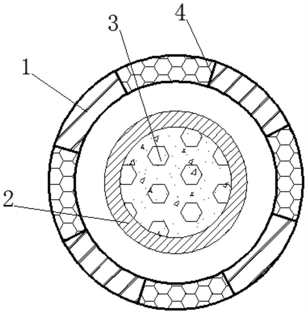 A production process of high-strength anti-penetration foam concrete