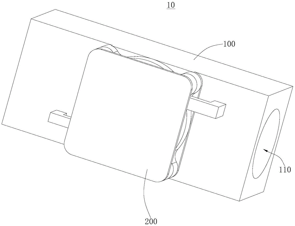 Flow velocity monitoring illuminating apparatus