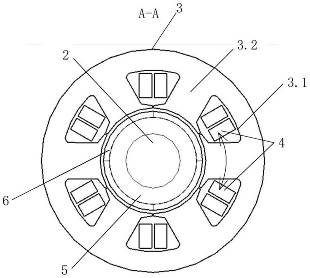 High-speed amorphous alloy permanent magnet motor