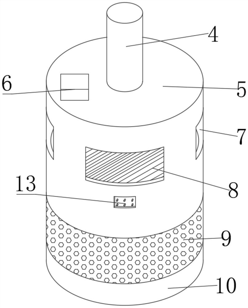 An agricultural pest control device