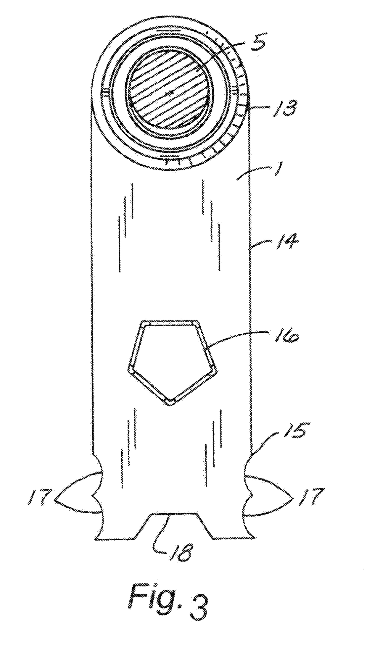 Hammer Mill Hammer With Non-Circular Rod Hole in Inner Bearing Race