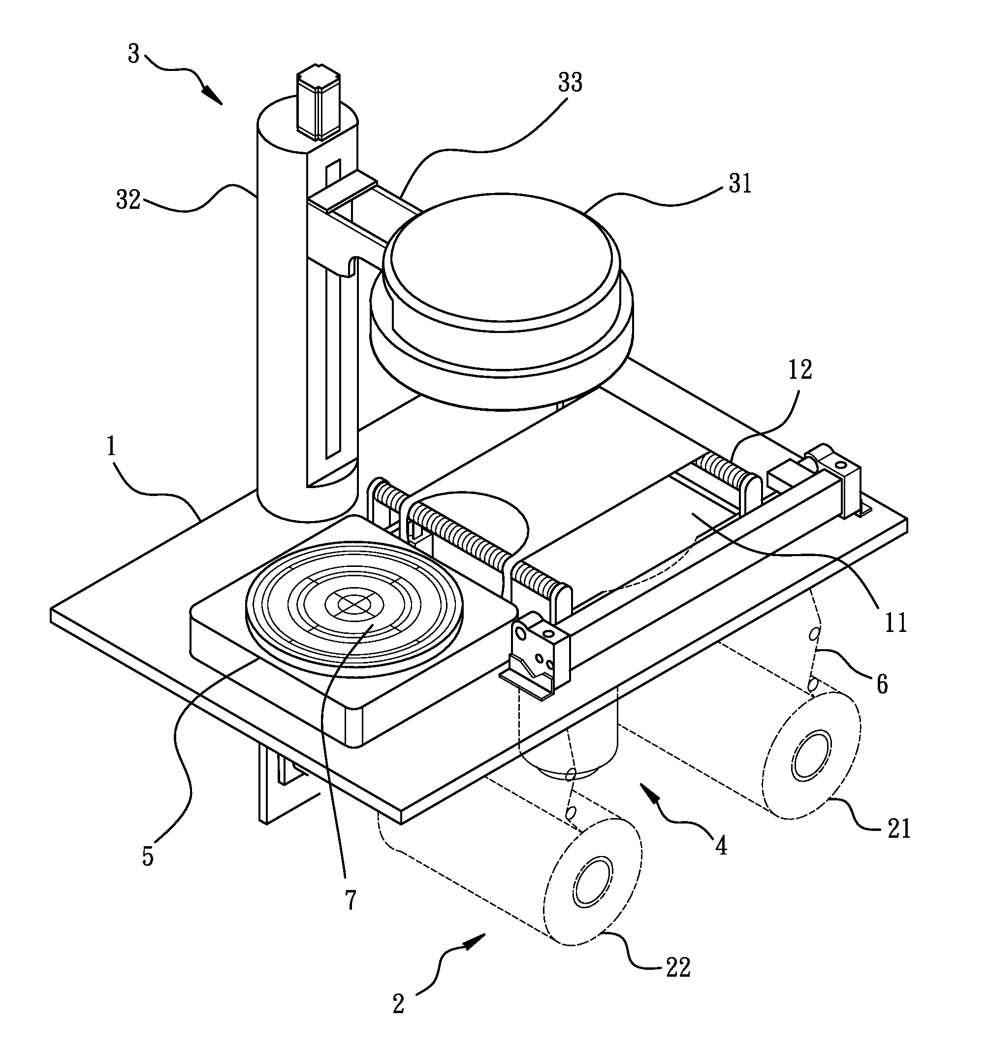 Cutting mechanism for dry film laminator