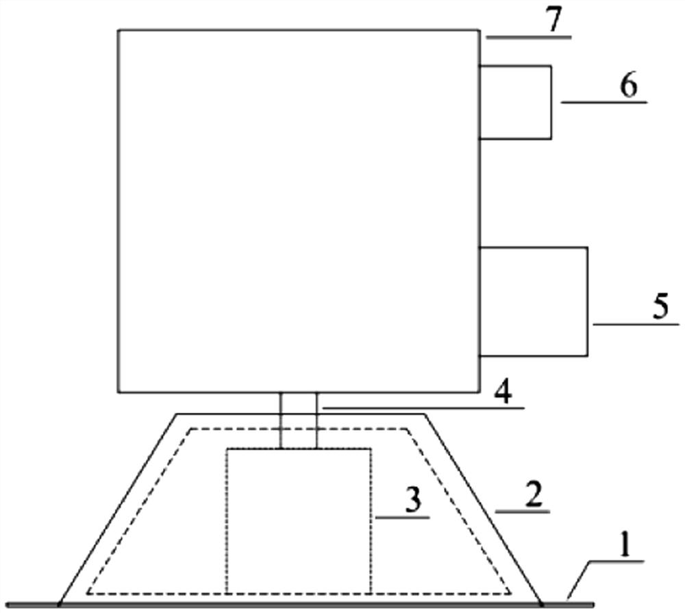 Offshore all-dimensional three-dimensional wave observation system and installation and use method