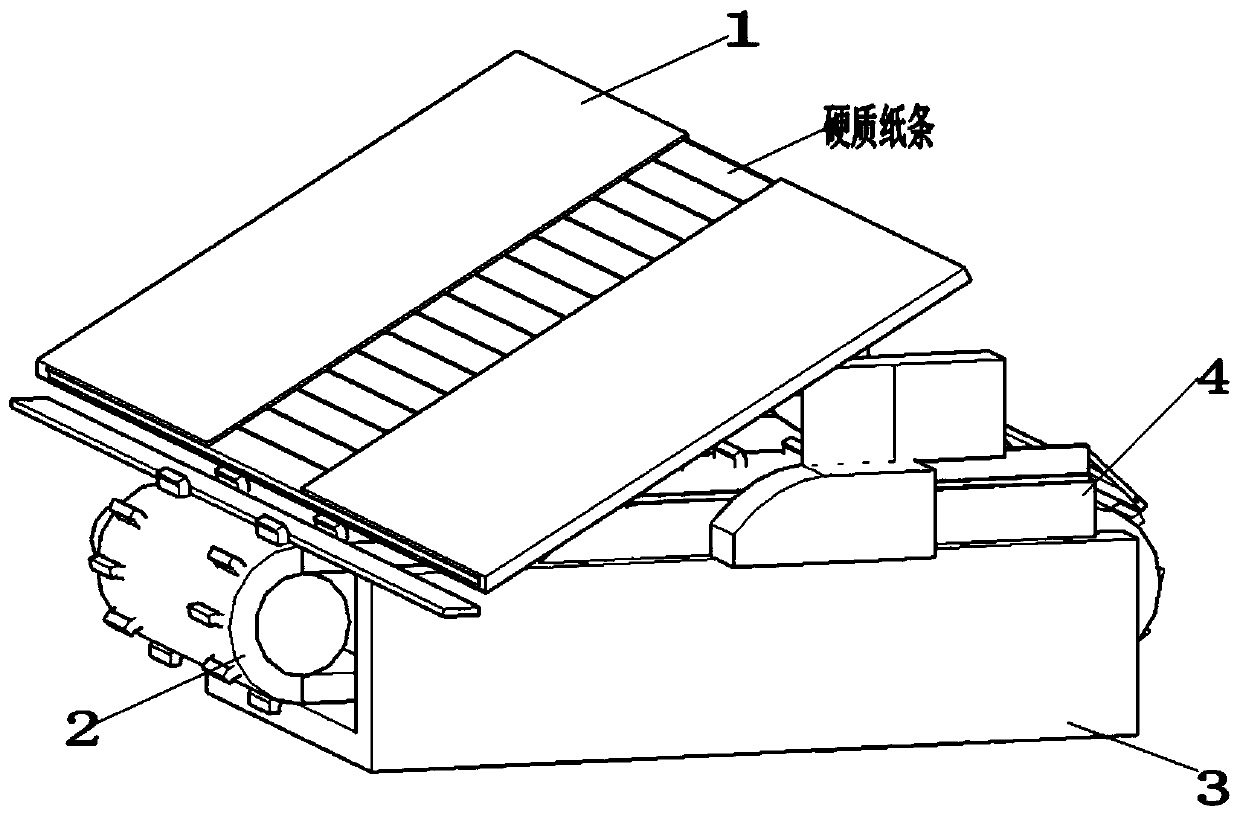 A progressive paper-based portable molding machine and portable molding method