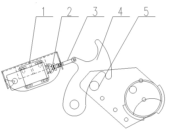 Intelligent and simple hydraulic parking device and electric principle