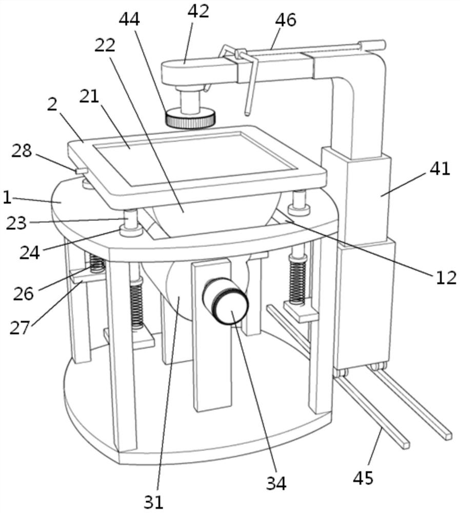 Batch automatic grinding device for metal gaskets