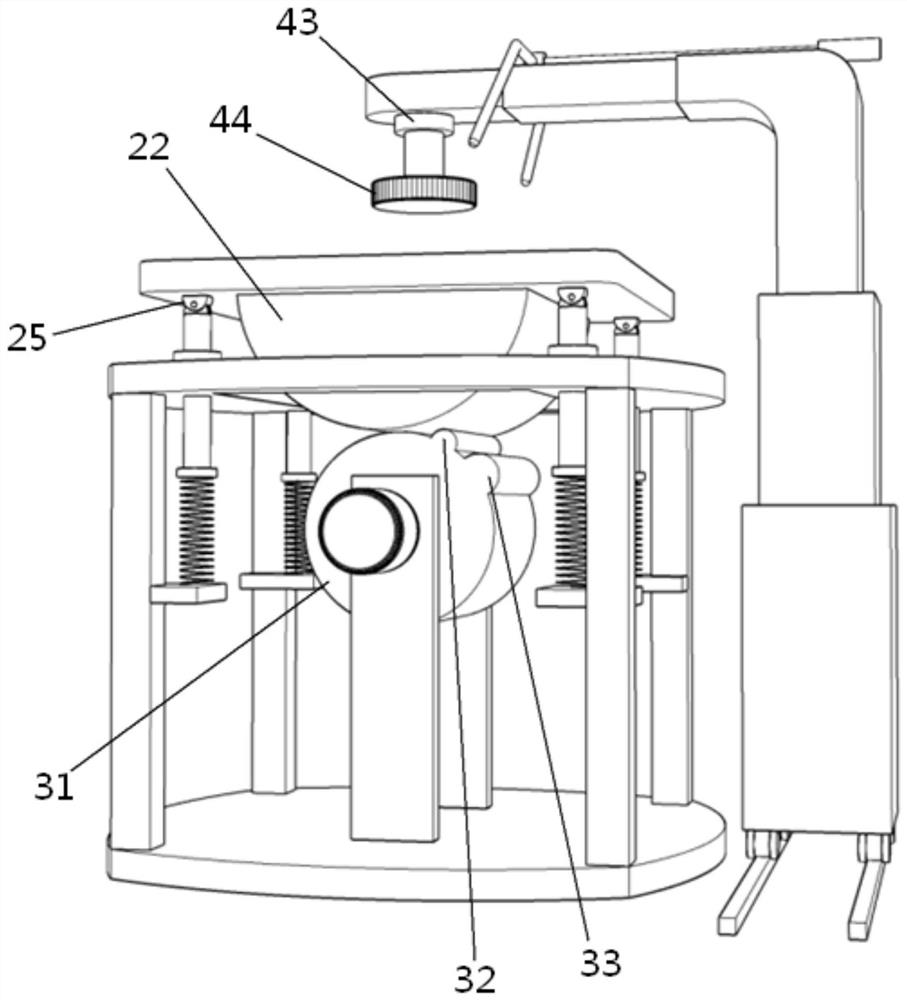 Batch automatic grinding device for metal gaskets