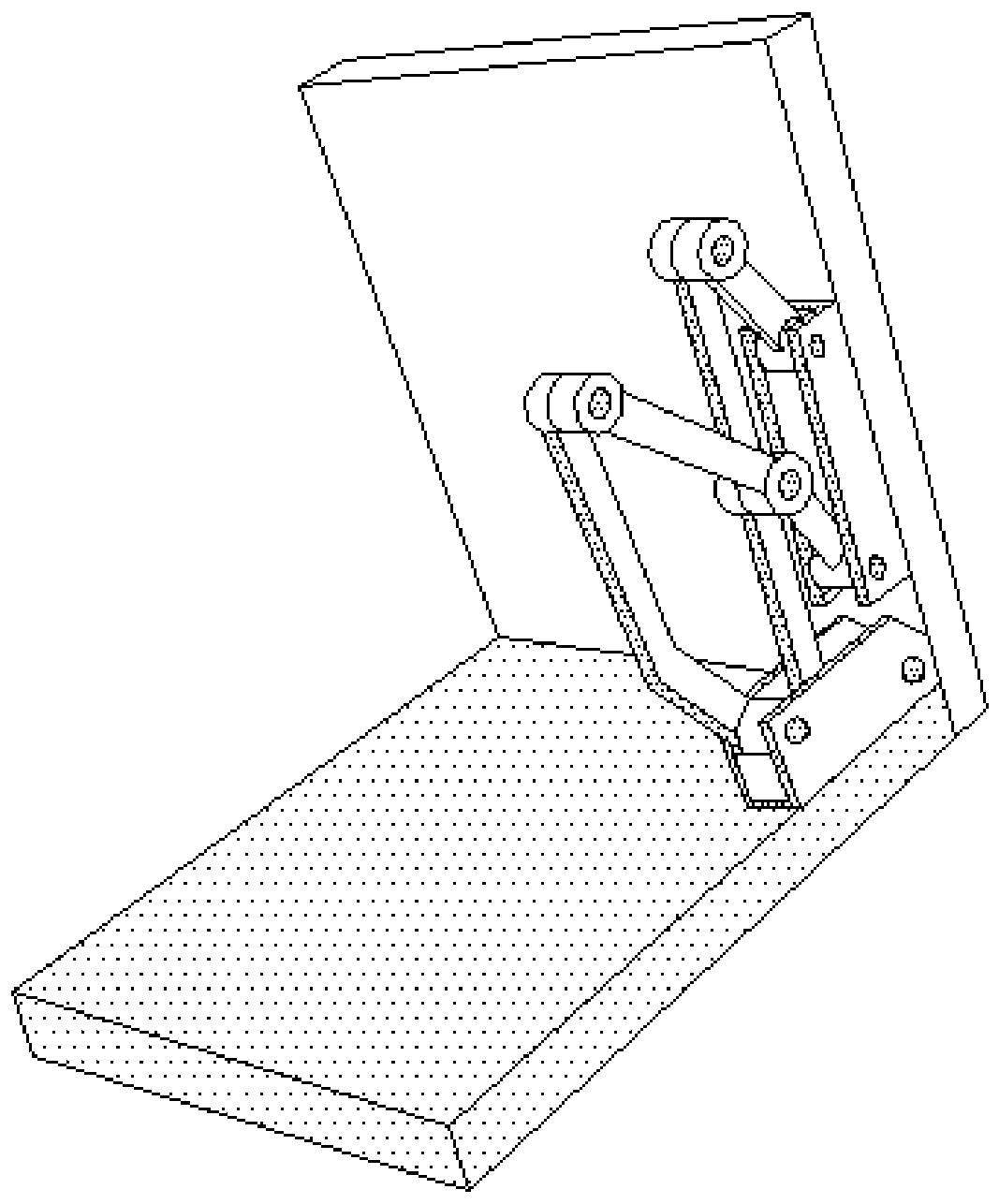 Gravity-change-based filling device for ensuring constant ink-content