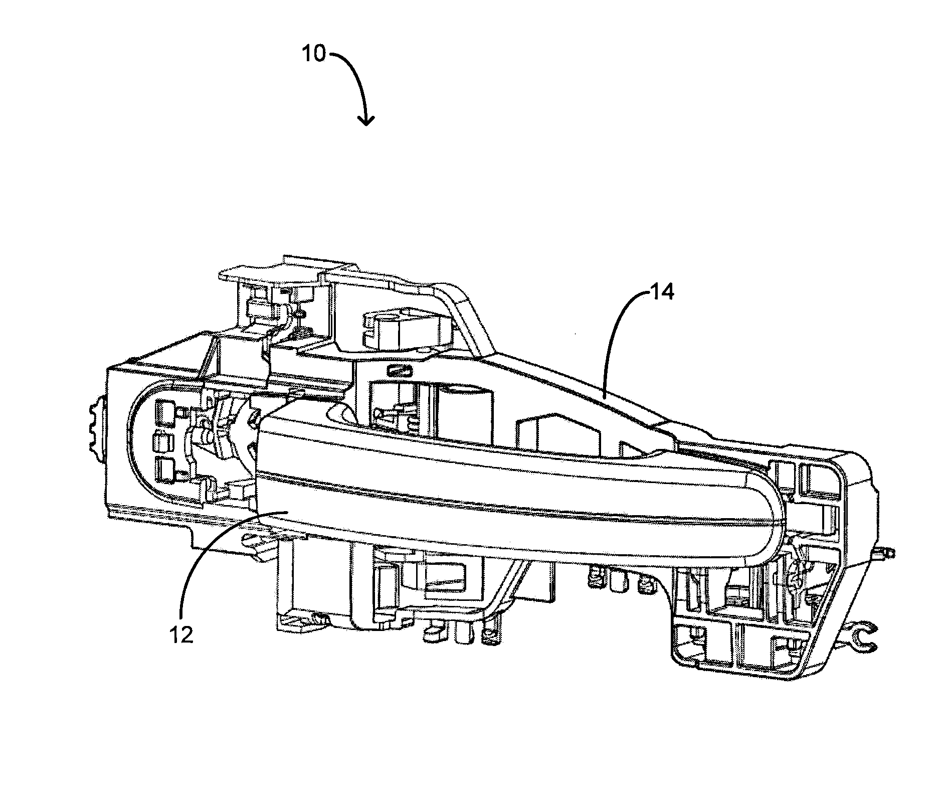 Vehicular Door Handle Assembly With Inertial Secondary Catch Position