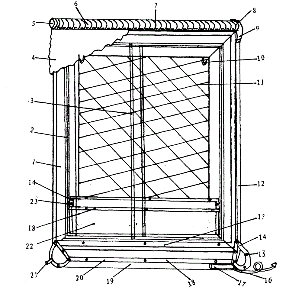 Air purification window