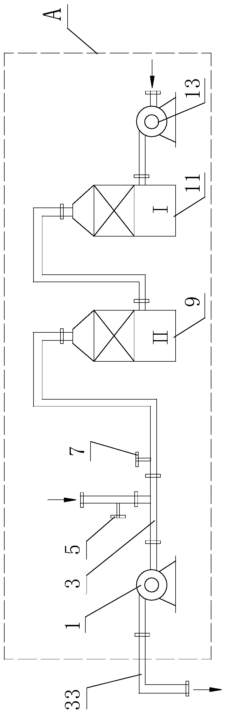 Constructing and using method for indoor air filtering and purifying system