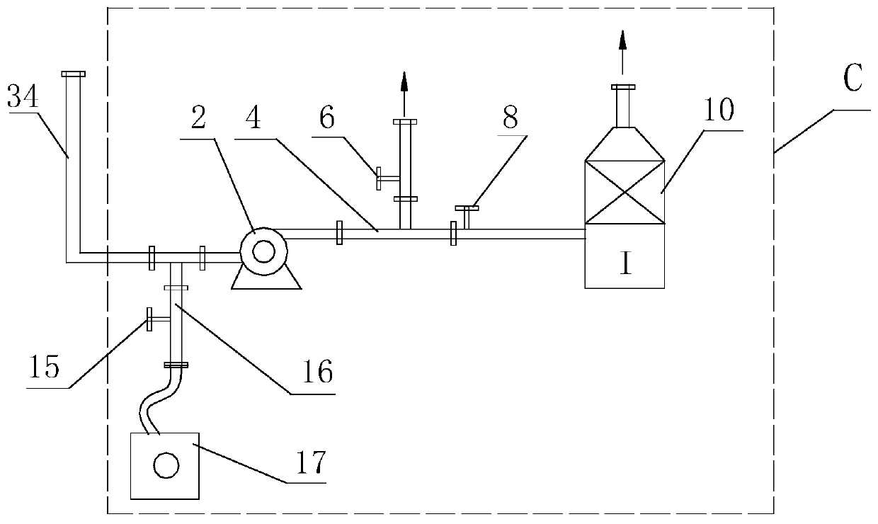 Constructing and using method for indoor air filtering and purifying system