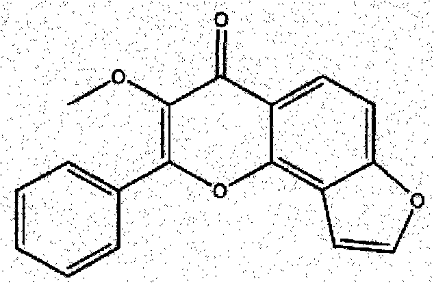 Method for purifying high-content karanjin