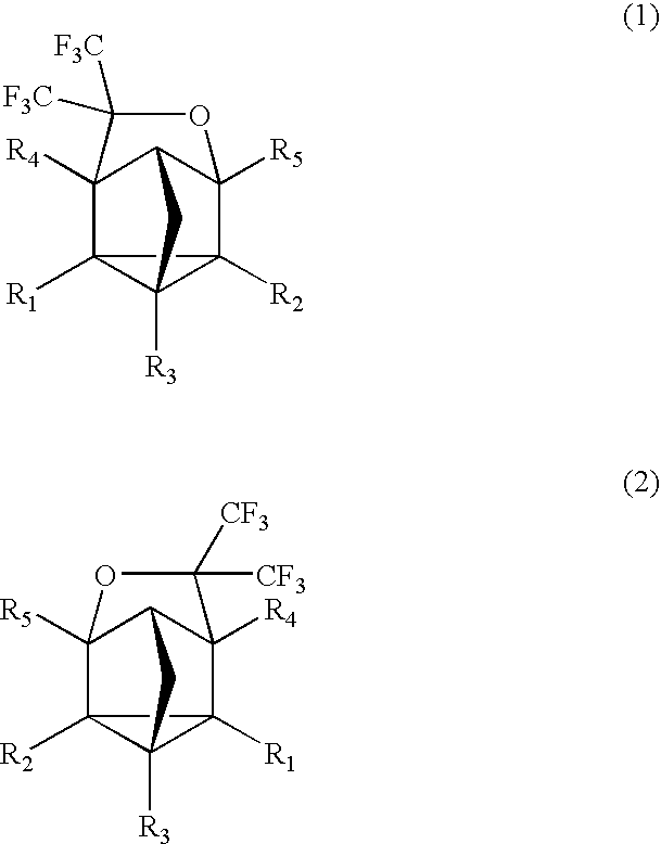 Fluorinated Cyclic Compound, Polymerizable Fluoromonomer, Fluoropolymer, Resist Material Comprising the Same, and Method of Forming Pattern with the Same