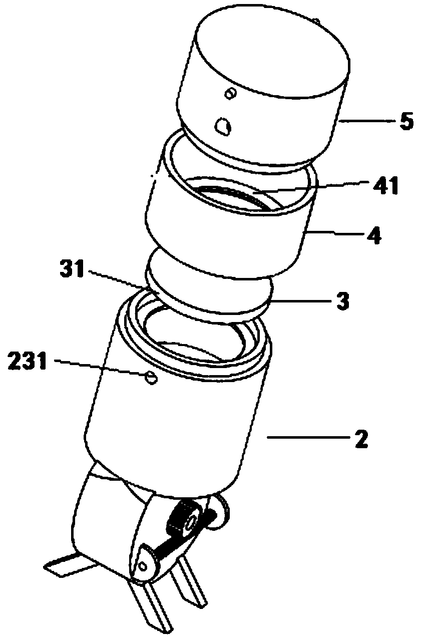 A linkage type multi-stage sewage purification device