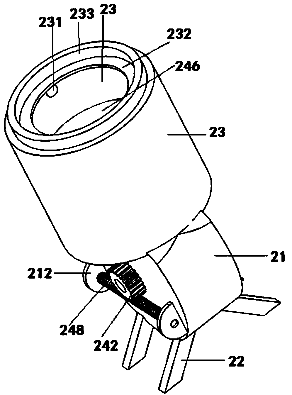 A linkage type multi-stage sewage purification device