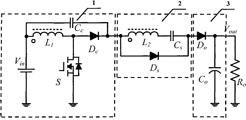 Passive and nondestructive clamping single-phase high-gain converter