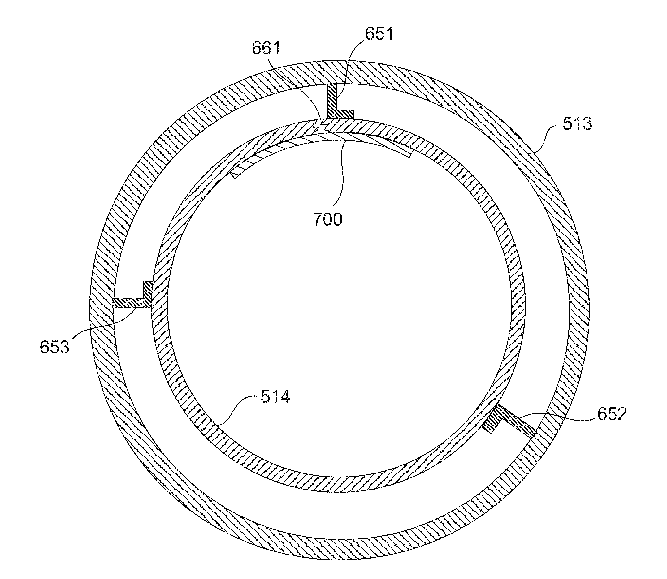 Method and system for repairing or servicing a wye ring