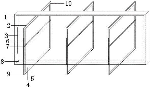 Movable intelligent multi-directional rotating window