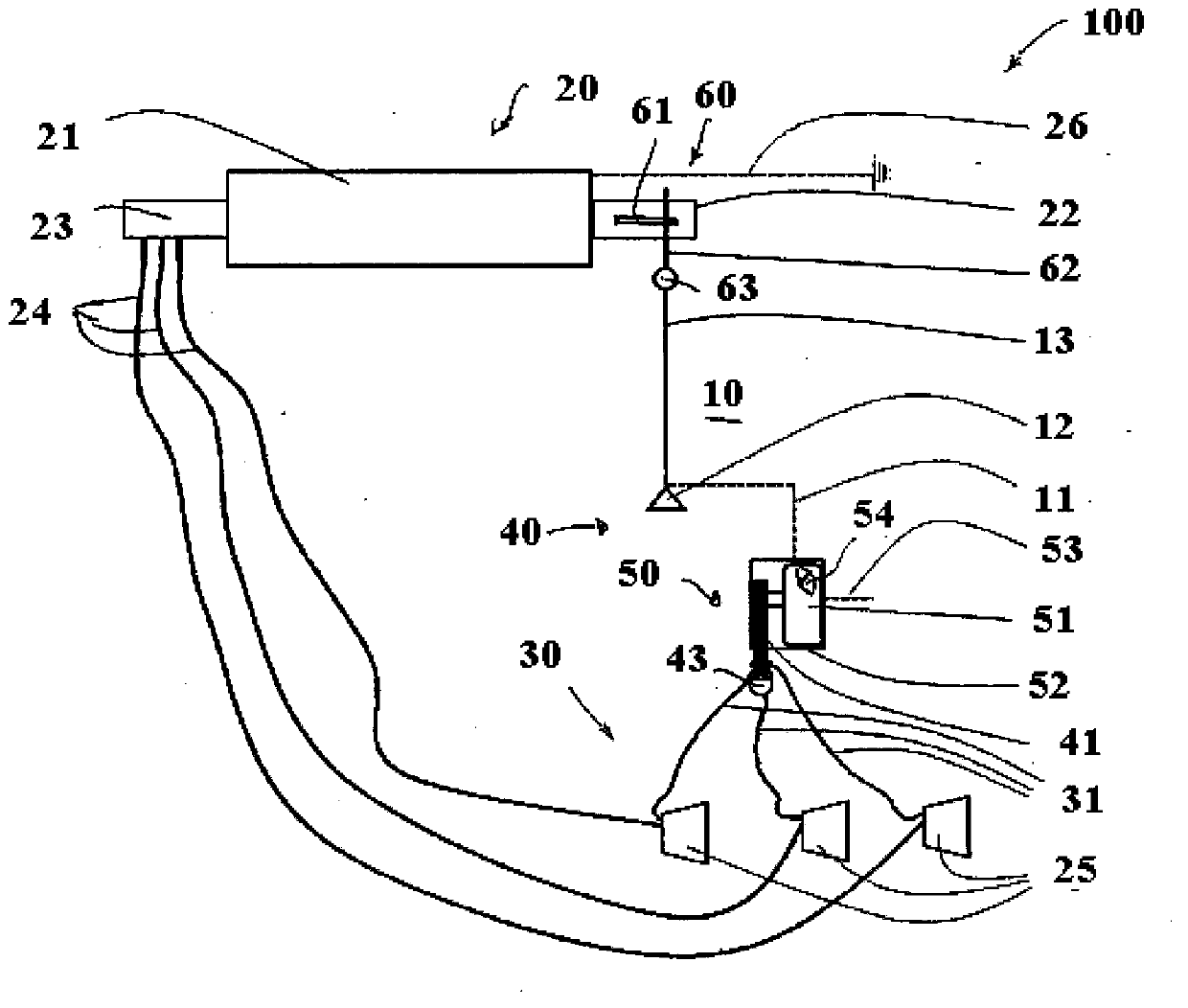 Emergency oxygen device, oxygen supply system and method for activating an emergency oxygen device for at least one passenger of an aircraft