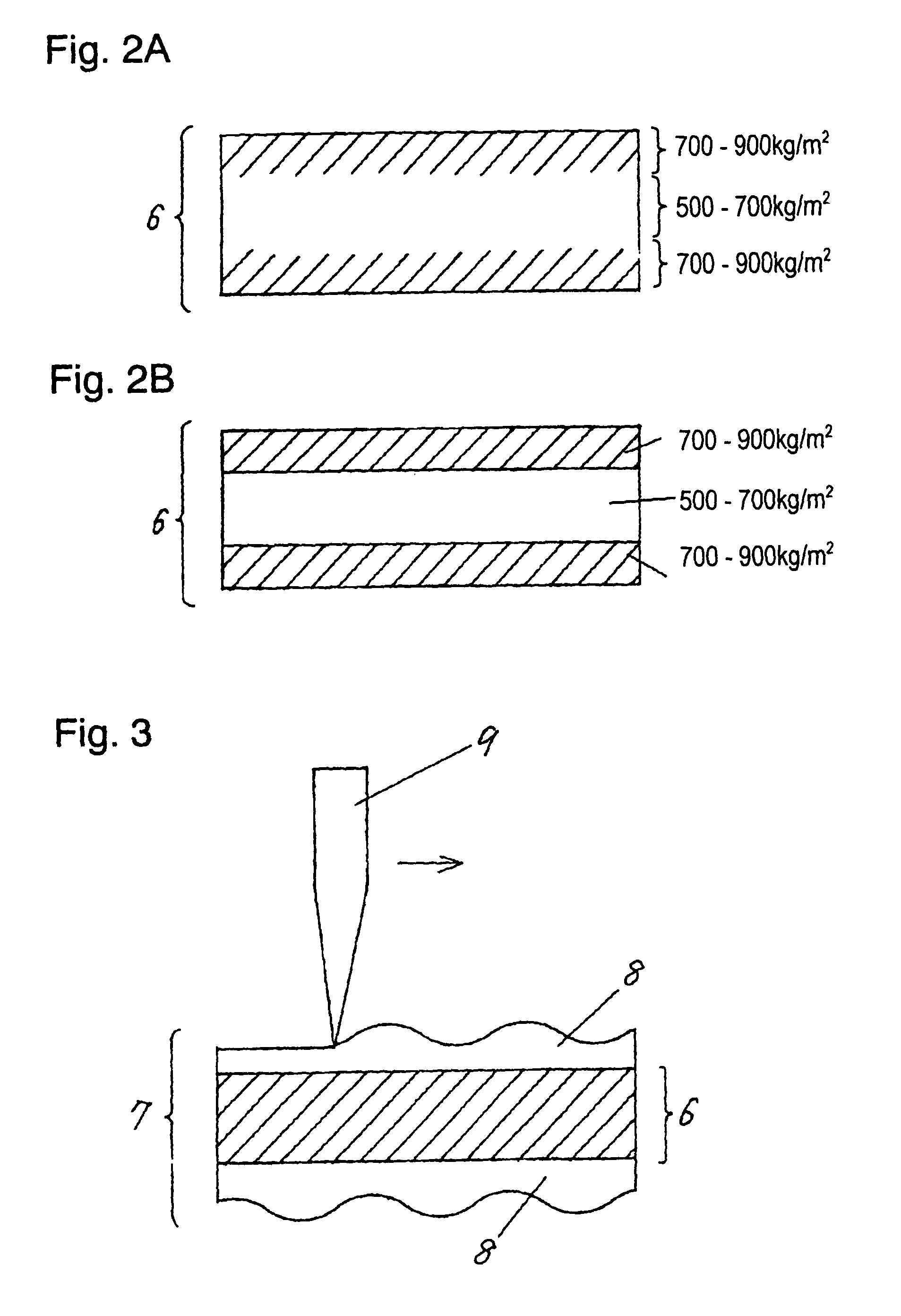 Method of manufacturing clad board for forming circuitry, clad board and core board for clad board