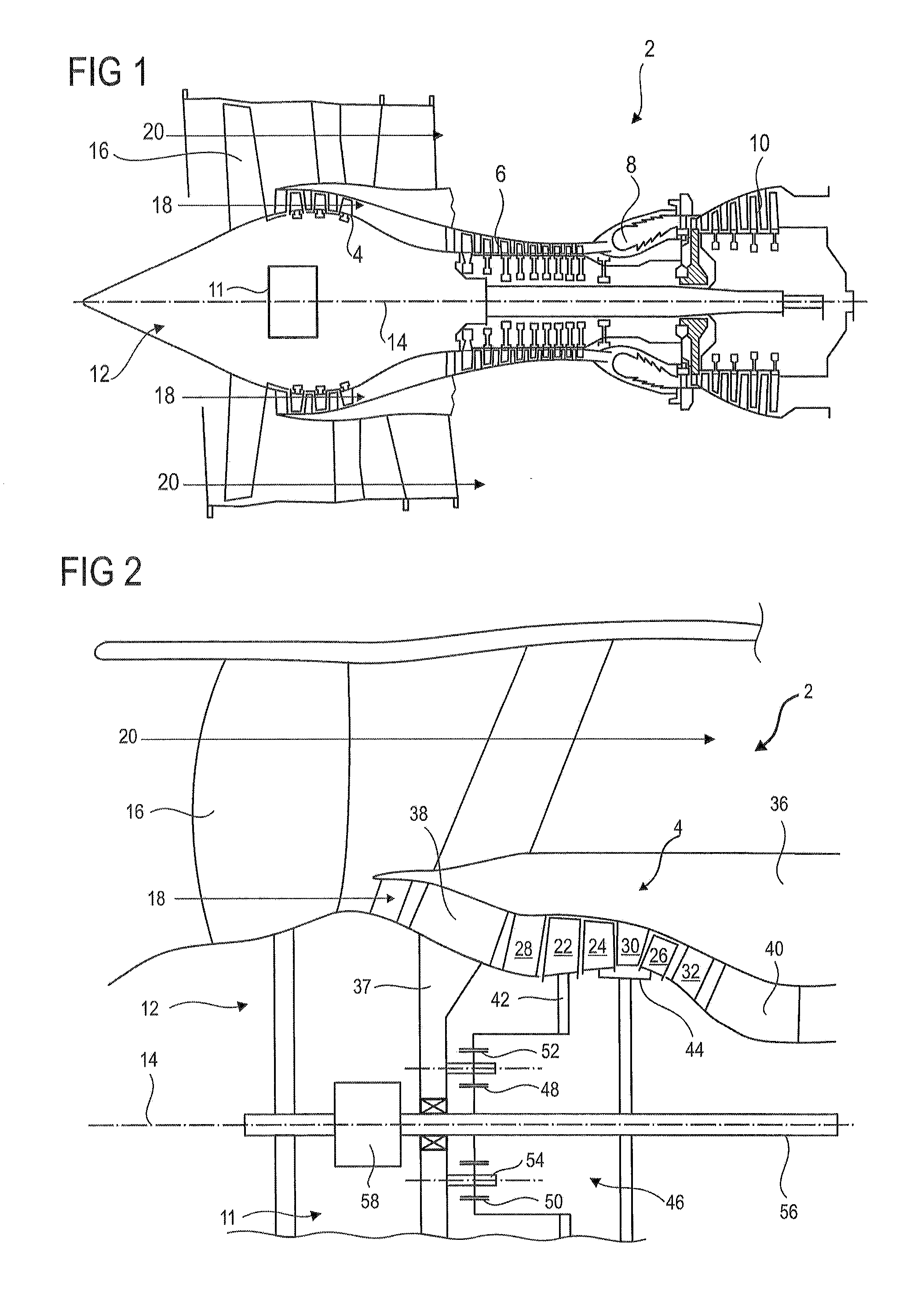 Compressor of Axial Turbine Engine with Contra-Rotating Rotor