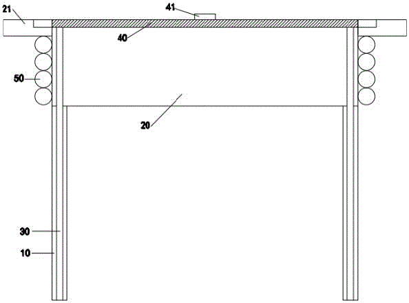 Manual lifting dining table with cooling system