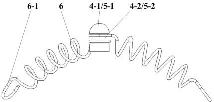 Capsule robot leg device for gastrointestinal endoscope diagnosis and treatment