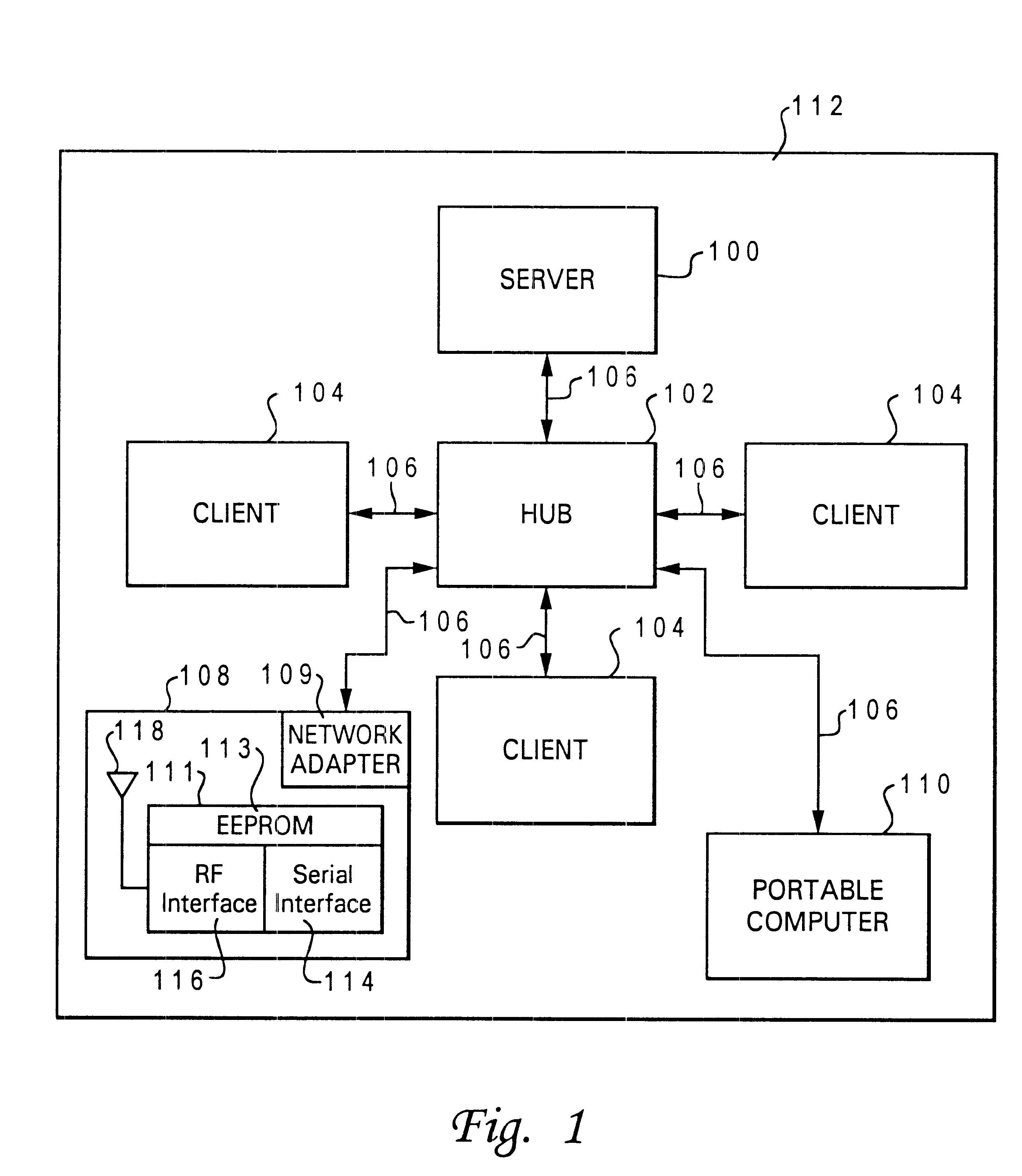 Data processing system and method for permitting a computer to automatically detect a presence of and establish a communications link with a printer