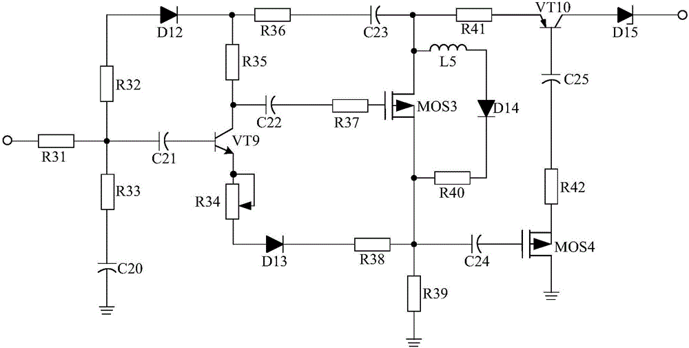 Three-terminal voltage-stabilizing inverter power supply used for charging and based on voltage detection circuit