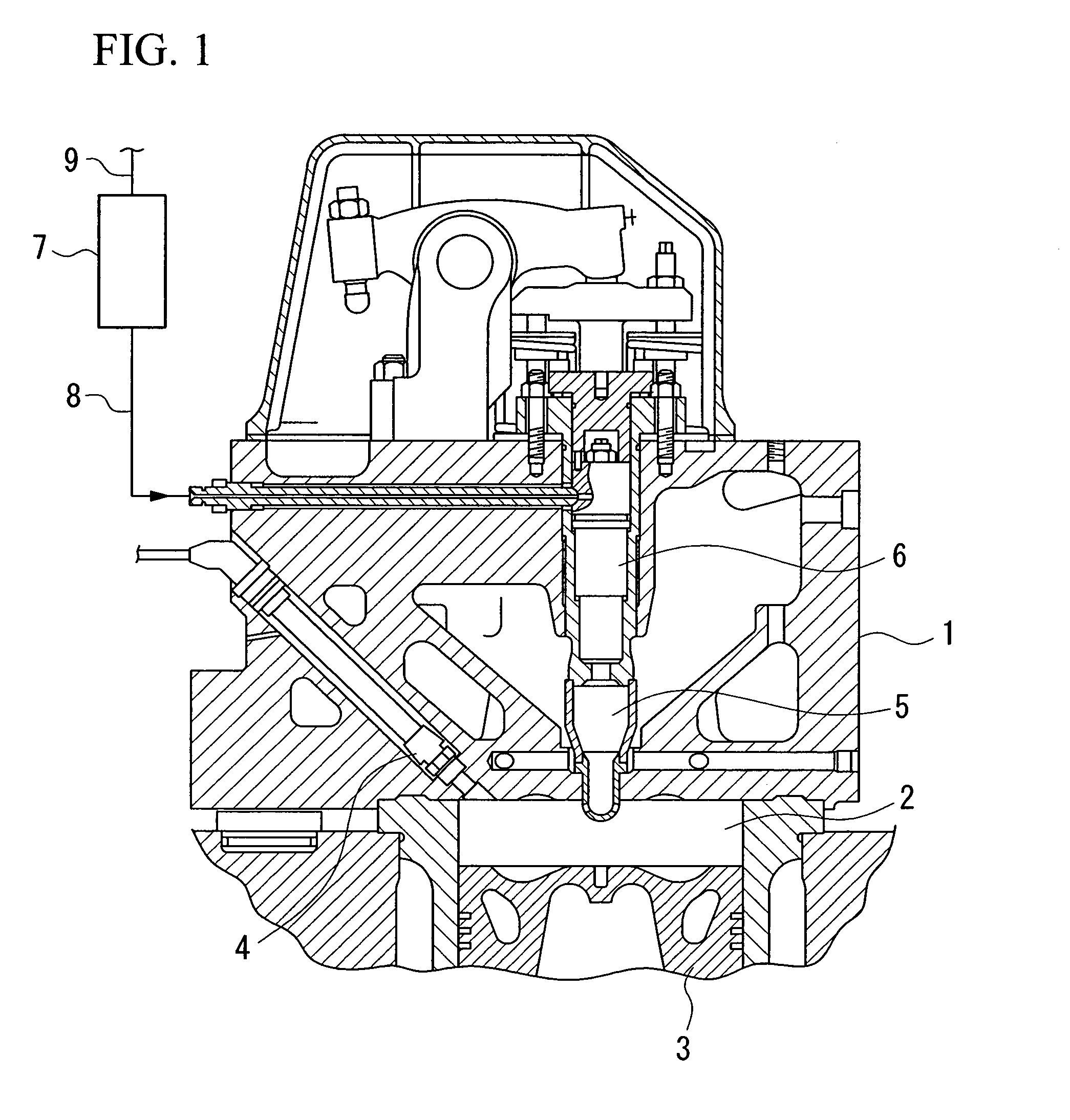 Pilot oil ignition gas engine and method of operating pilot oil ignition gas engine