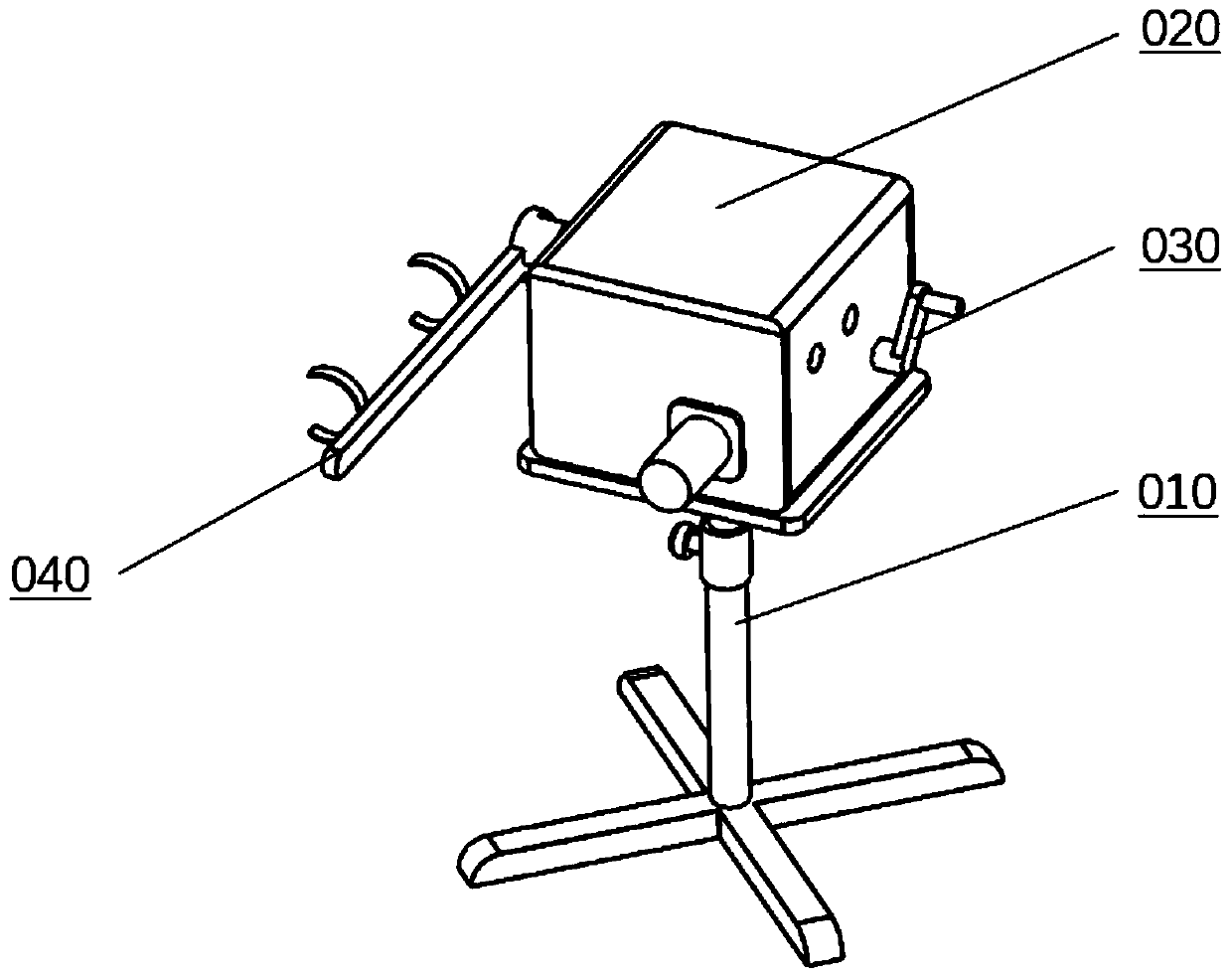 Device for continuously changing wrist blood pressure state and detection method thereof