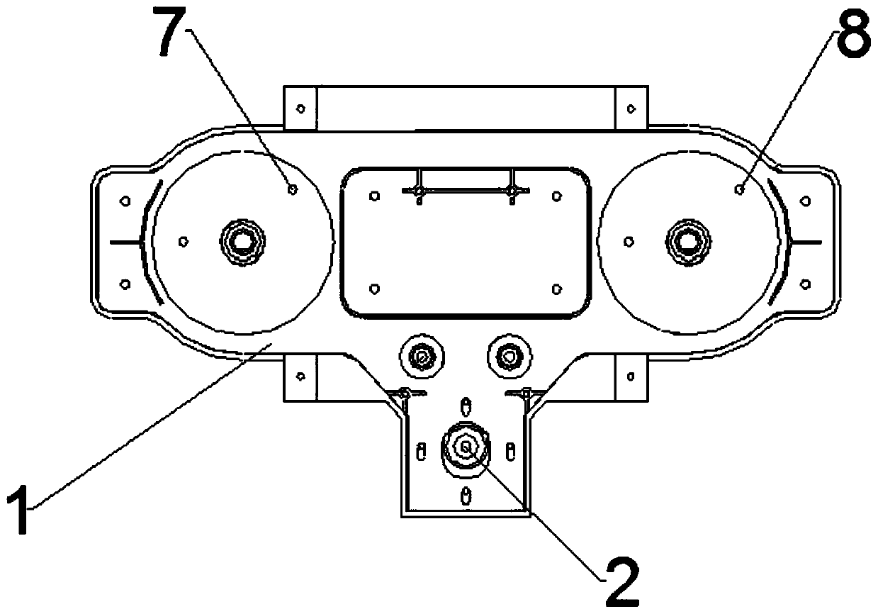 Belt wheel assembly and shoe-washing machine