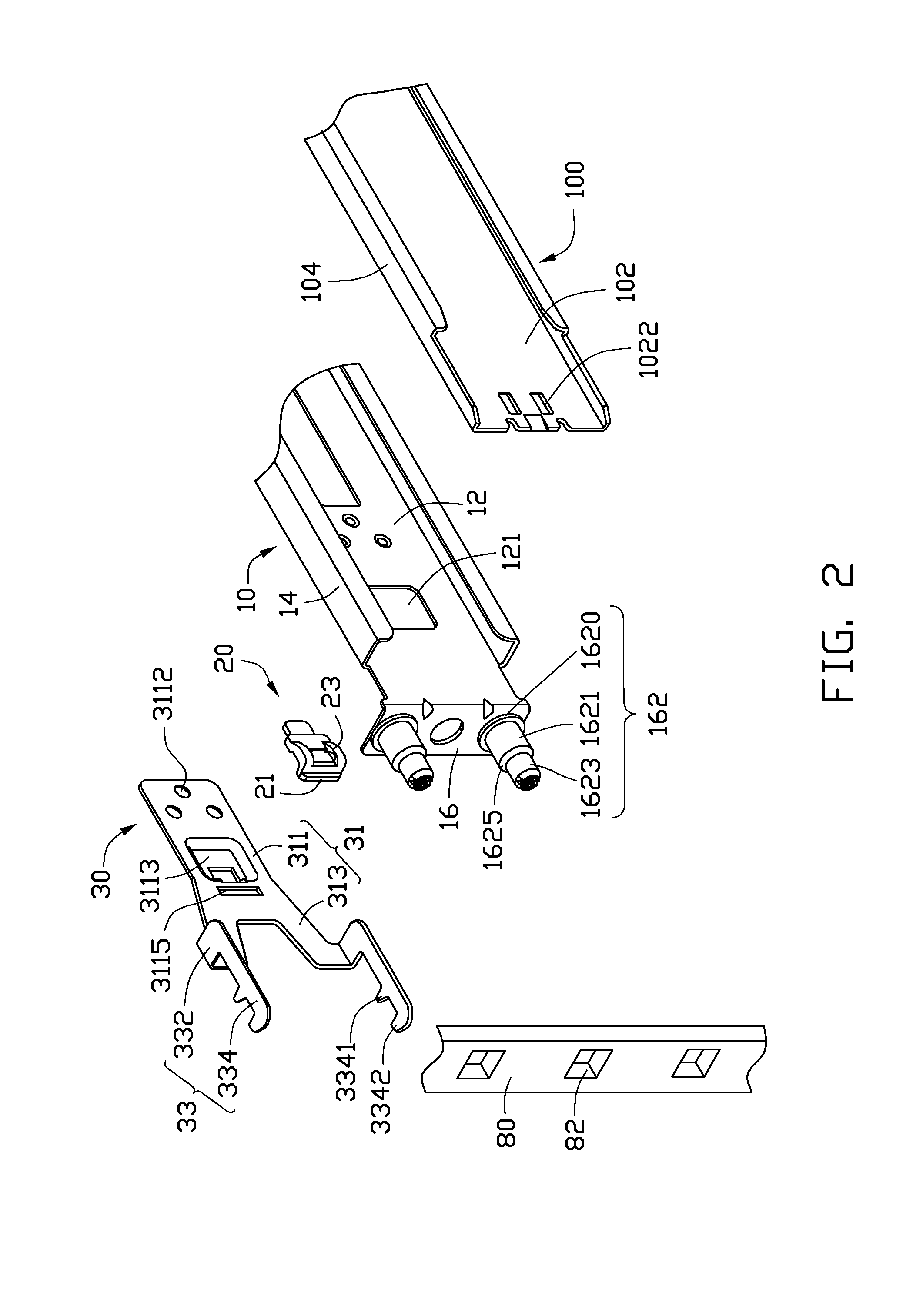 Mounting appratus for slide rail