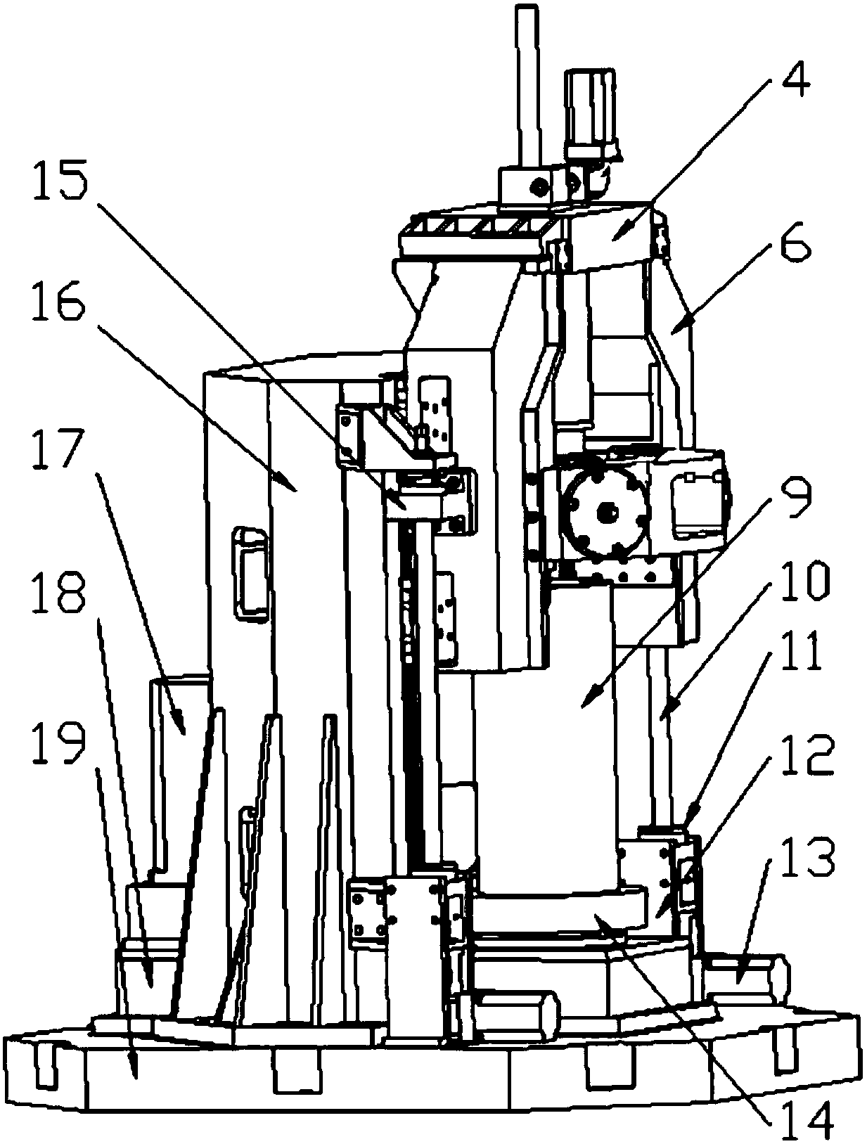 A Counter-wheel Spinning Device for Forming Cylindrical Parts with Different Diameters and Wall Thicknesses
