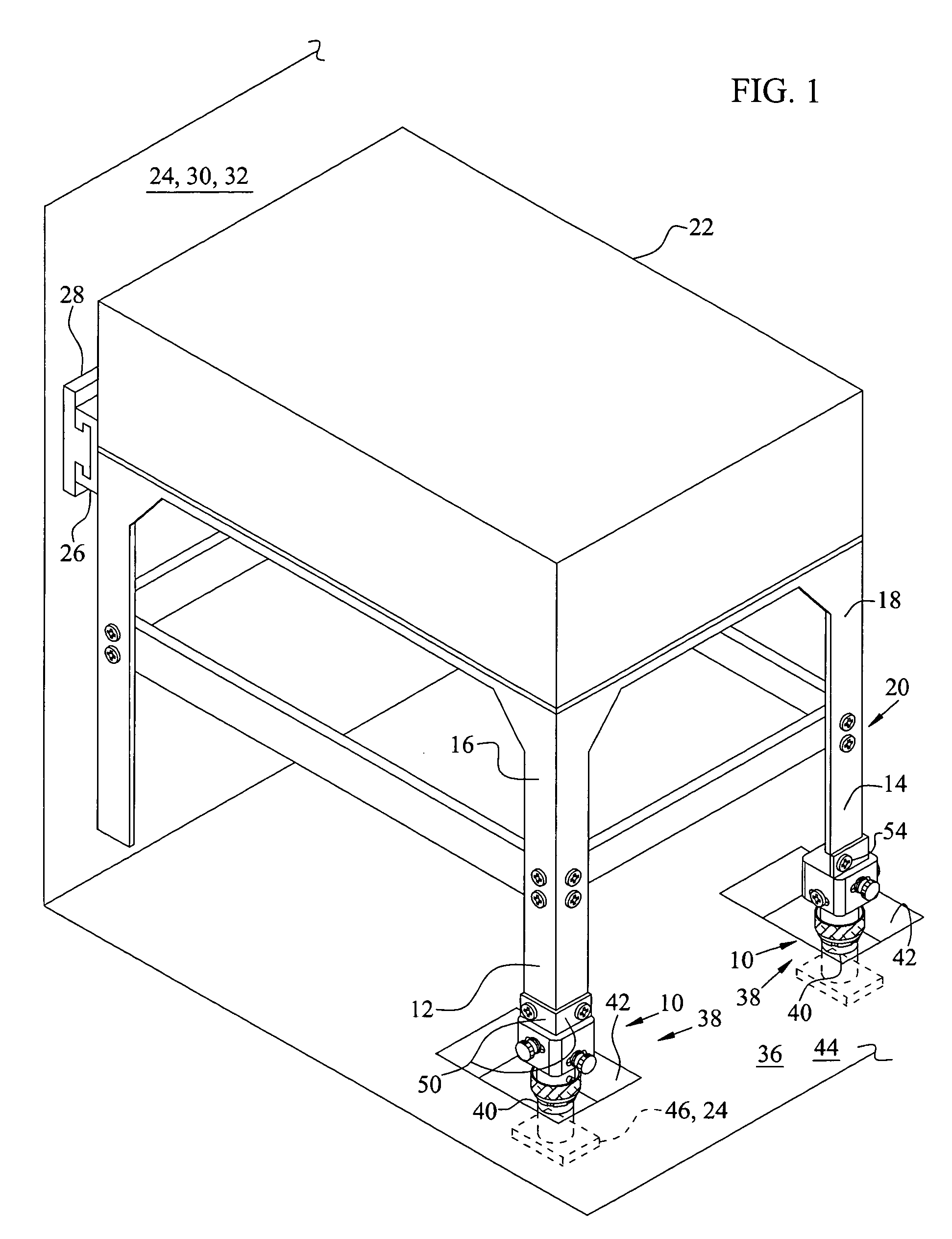 Adjustable adapter assembly