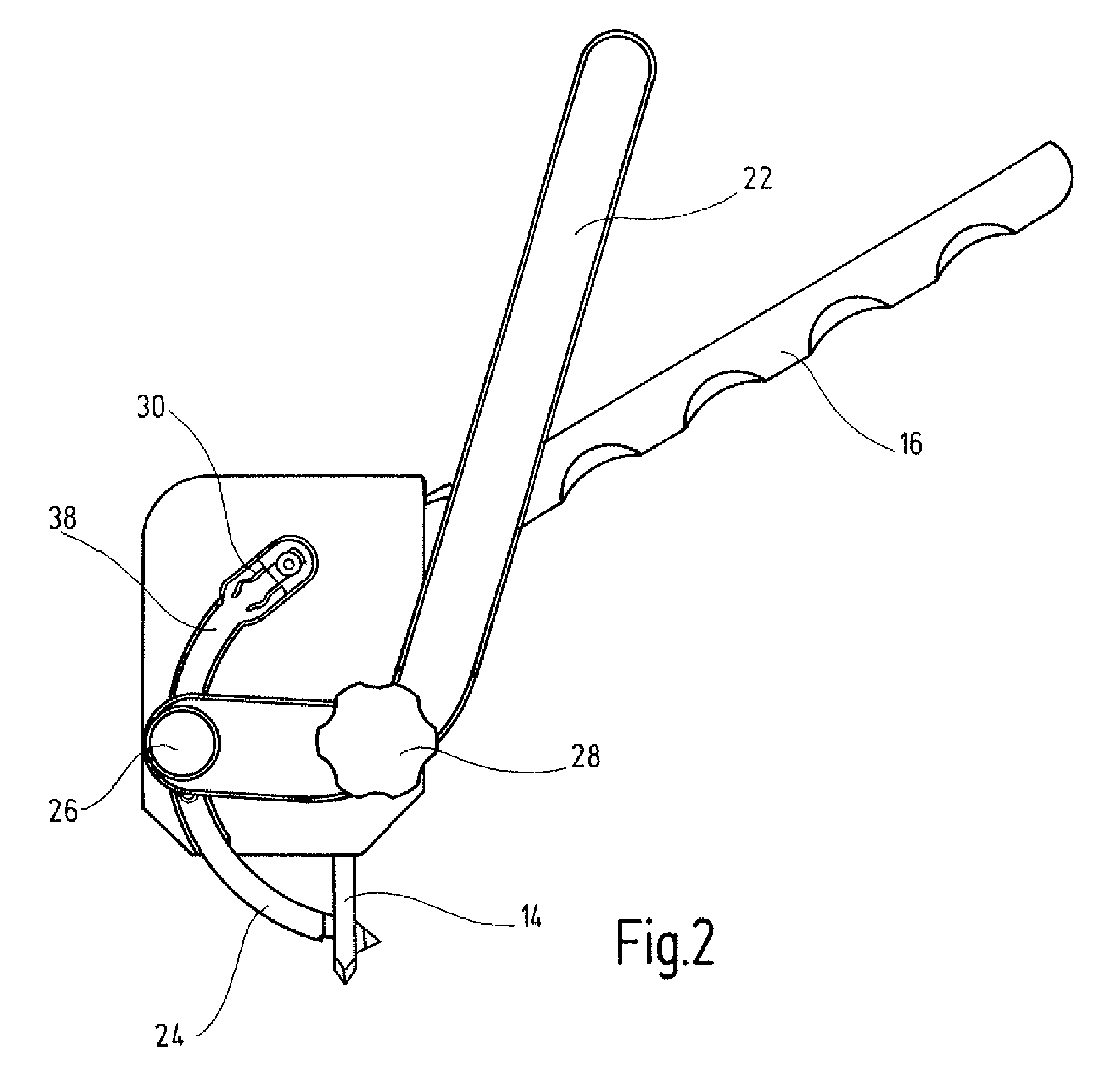 Device For Securing A Surgical Suture To A Bone