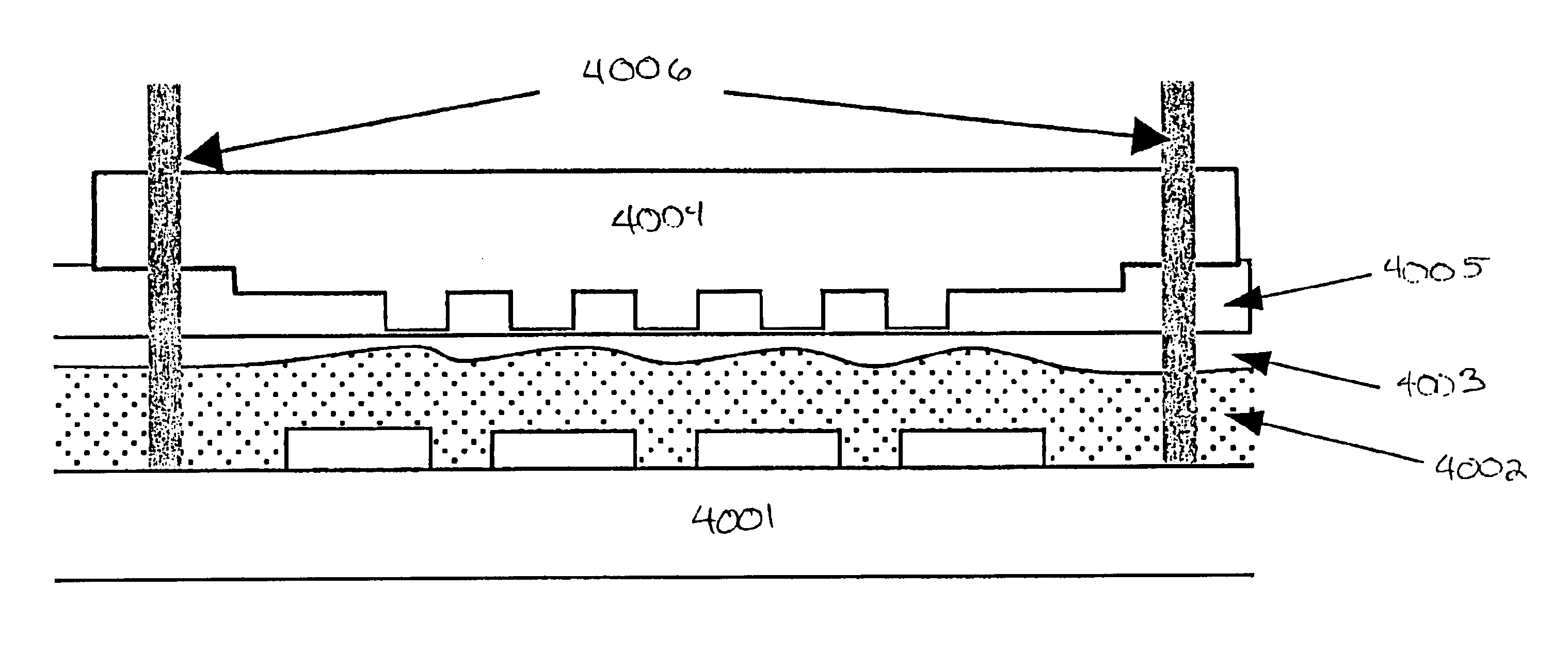 Methods for high-precision gap and orientation sensing between a transparent template and substrate for imprint lithography