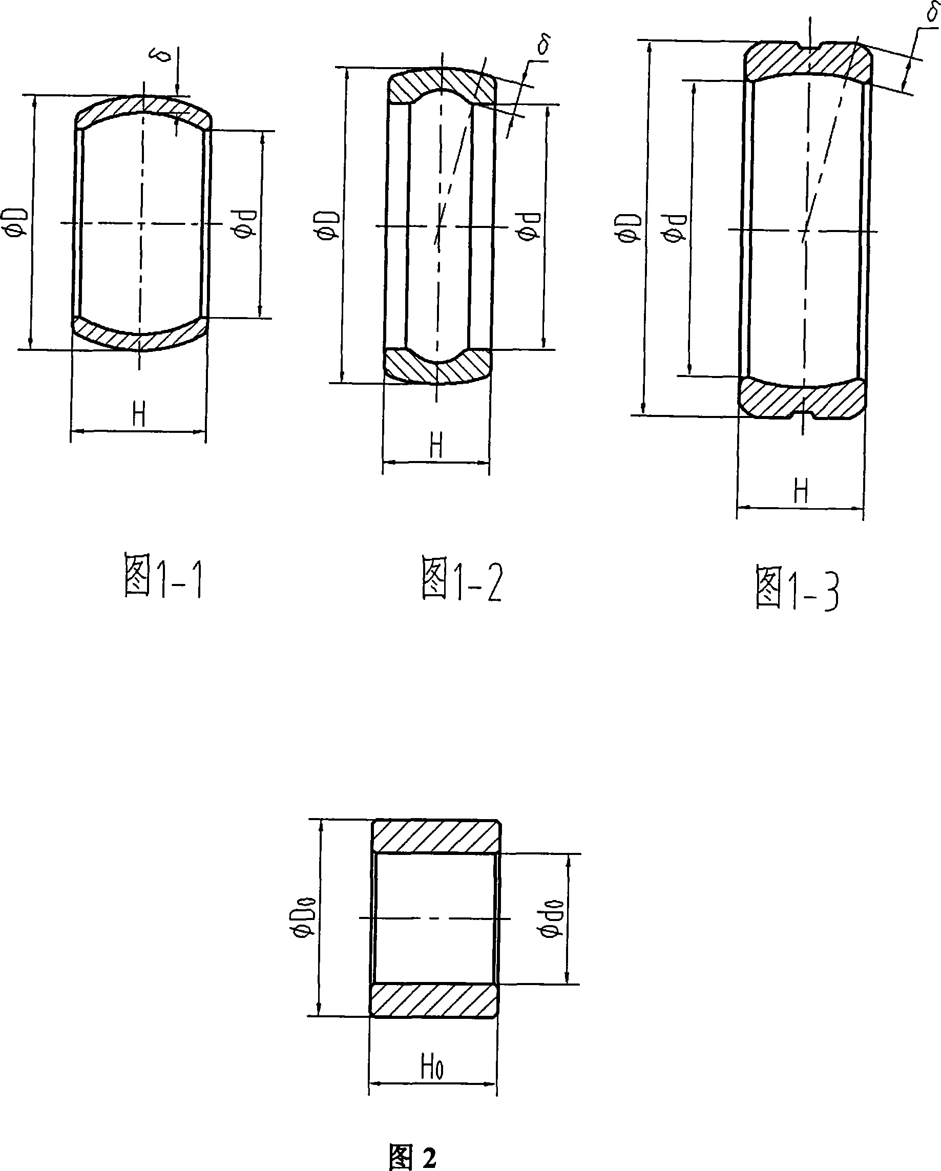 Processing method of enlarging cold-rolling of inside and outside spherical surface ferrule piece as well as device thereof
