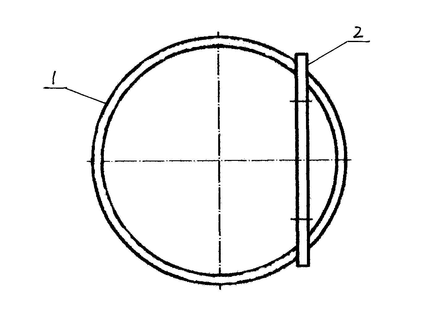 Cylindrical shell type fruit picking roller anti-winding device of peanut combine harvester