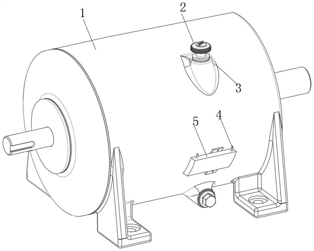 A detection device and detection method for lubricating oil inside a gearbox