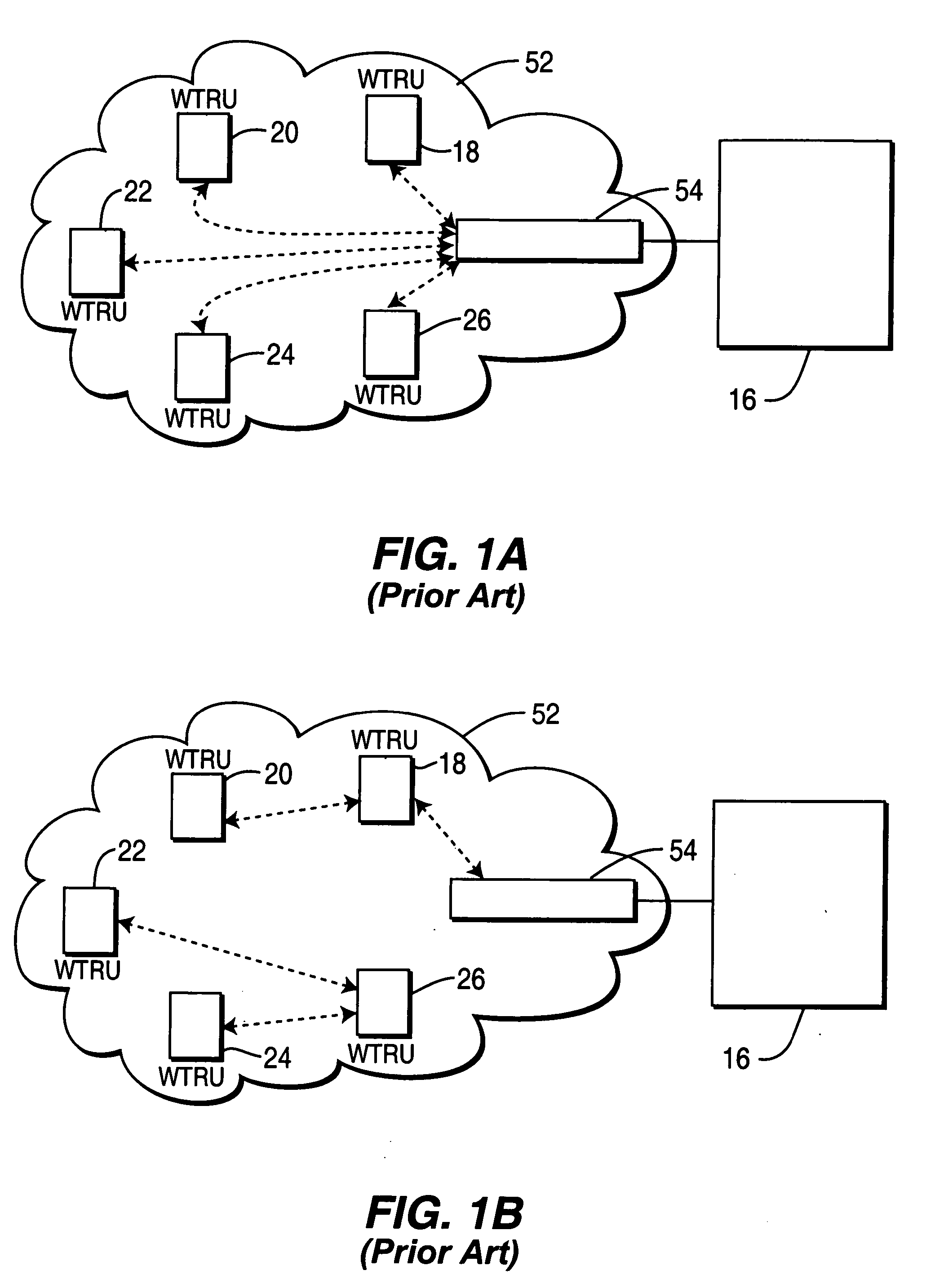 Wireless communication method and system with controlled WTRU peer-to-peer communications