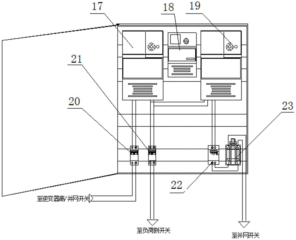 A mobile distributed photovoltaic power generation comprehensive test platform