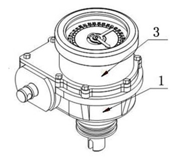 Gear box with position indication function