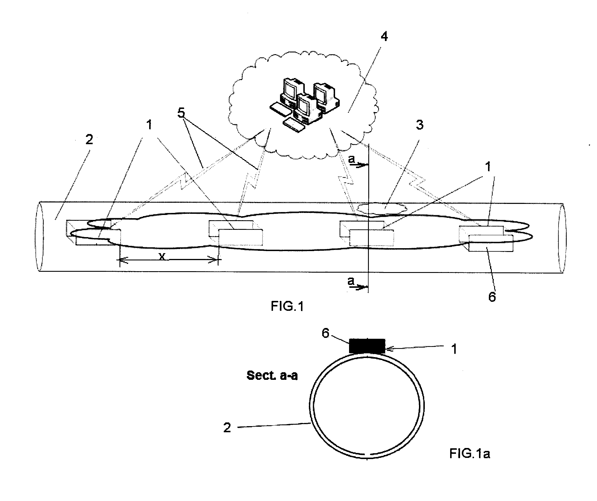 System and method for supervising, managing, and monitoring the structural integrity of a fluid-transportation pipeline network, for locating the leaking point, and for evaluating the extent of the failure
