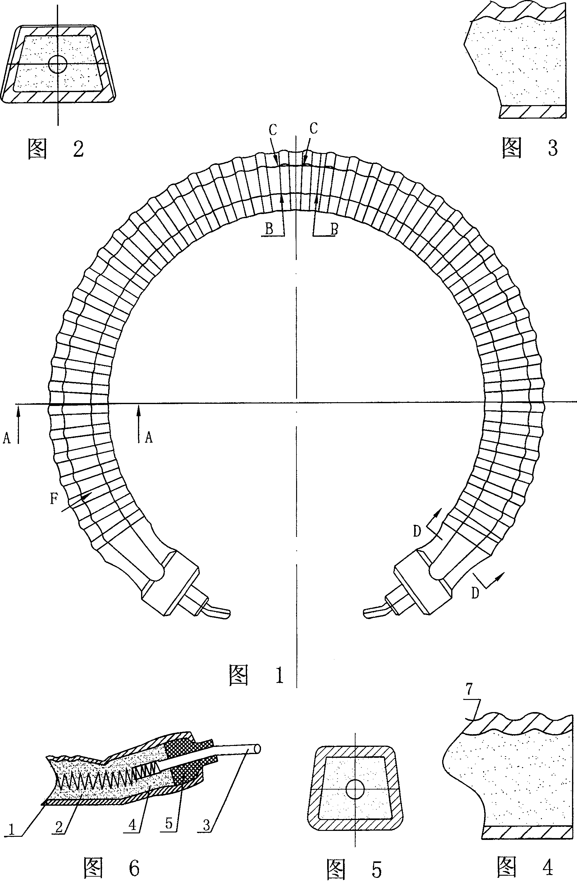 Electrothernal tube and its forming method